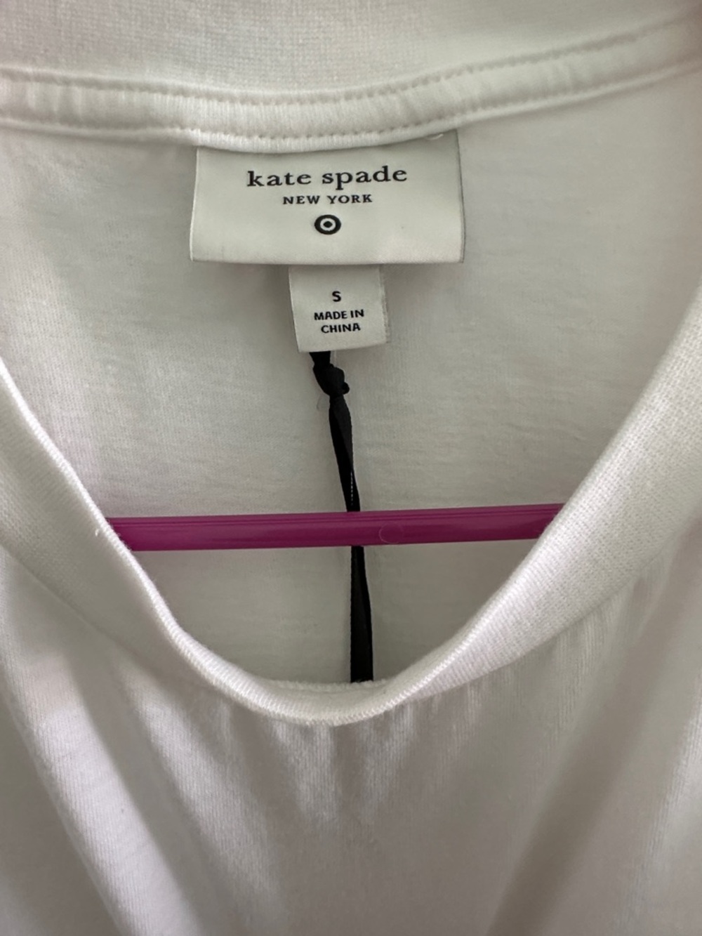 kate spade White Crewneck Tee - Picture 2 of 8
